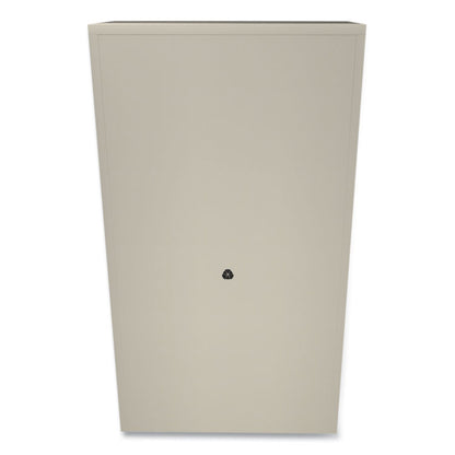 Brigade 700 Series Lateral File, Three-Shelf Enclosed Storage, 2 Legal/Letter-Size File Drawers, Putty, 36" x 18" x 64.25"
