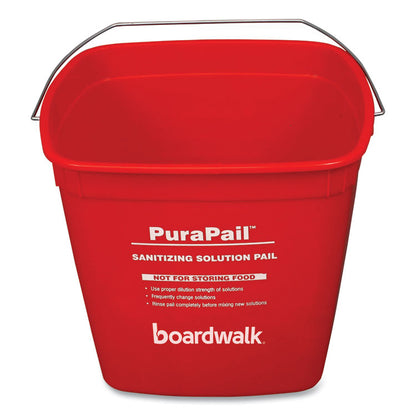 PuraPail, 6 qt, Red/White