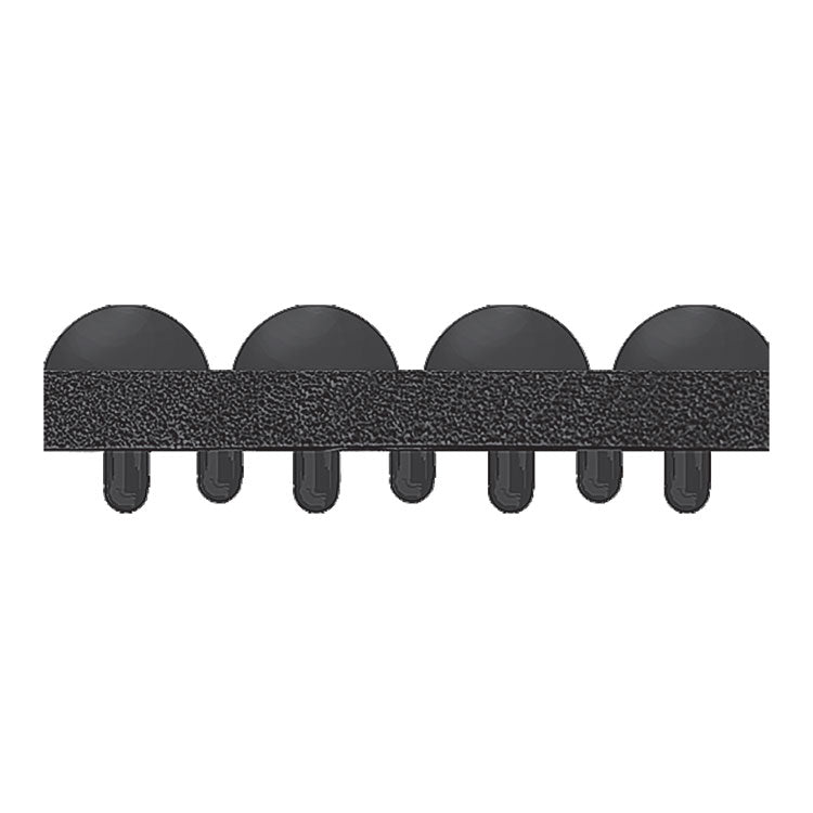 Yoga-Flex, Rectangular, Black High/Low Bubble Surface, 36" x 48"