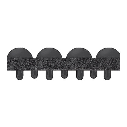 Yoga-Flex, Rectangular, Black High/Low Bubble Surface, 36" x 48"