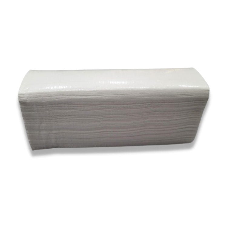 Valay Multi-Fold Towels, 1-Ply, 9.05 x 9.25, White, 250/Pack, 16 Packs/Carton