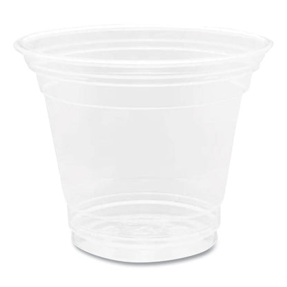 PET Plastic Cups, 9 oz, Clear, 1,000/Carton