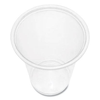 PET Plastic Cups, 7 oz, Clear, 1,000/Carton
