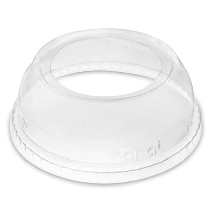 PET Lids, Wide Opening Dome, Fits 12 oz to 24 oz Cold Cups, Plastic, Clear, 1,000/Carton