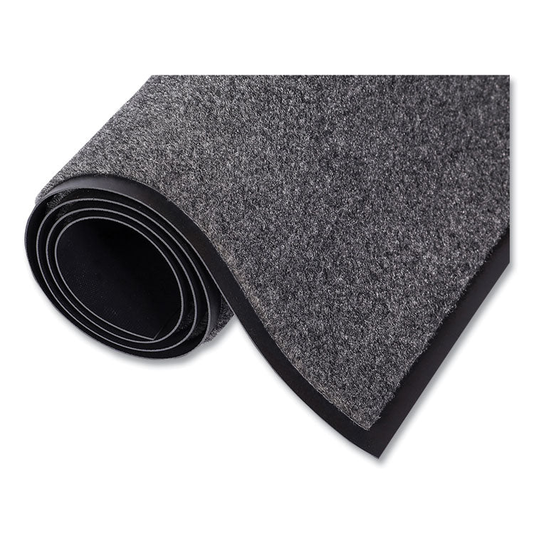 EcoStep Wiper Mat, Rectangular, Charcoal Gray Cut Pile Surface, 36" x 48"