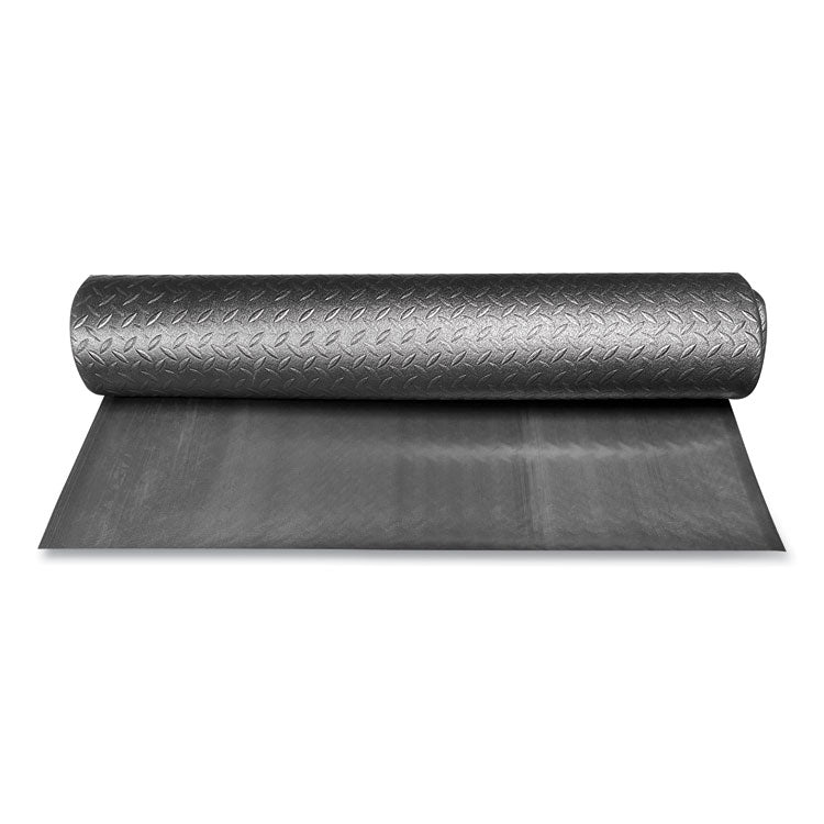 Tuff-Spun Foot-Lover Diamond Surface Mat, Rectangular, Black Diamond Embossed Surface, 36" x 60"