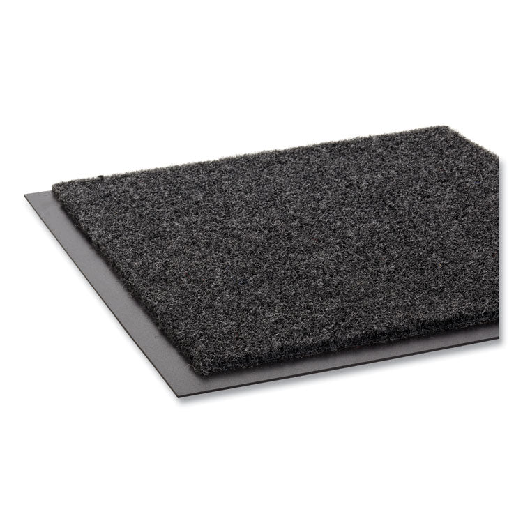 EcoStep Wiper Mat, Rectangular, Charcoal Gray Cut Pile Surface, 36" x 48"
