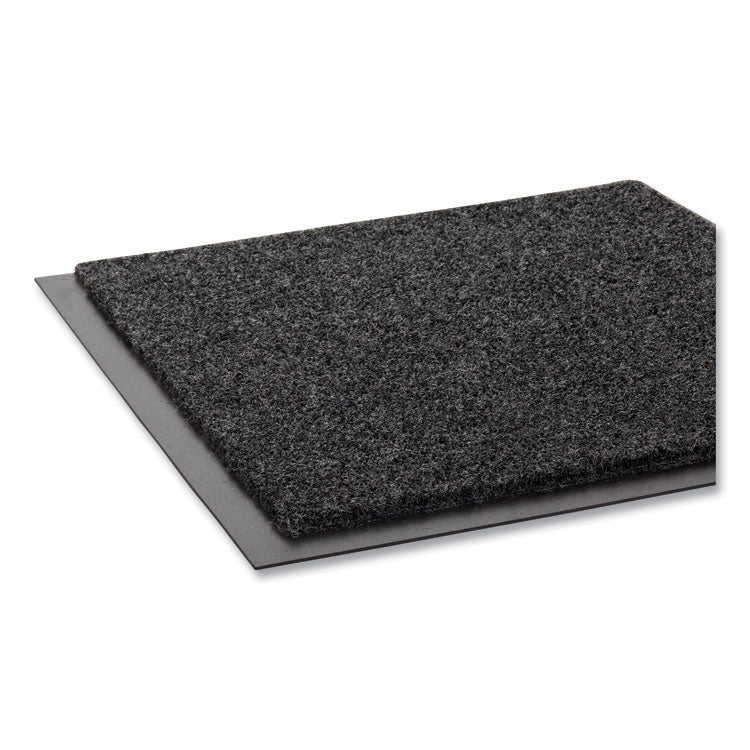 EcoStep Wiper Mat, Rectangular, Charcoal Gray Cut Pile Surface, 48" x 96"