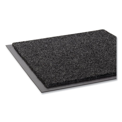 EcoStep Wiper Mat, Rectangular, Charcoal Gray Cut Pile Surface, 48" x 96"
