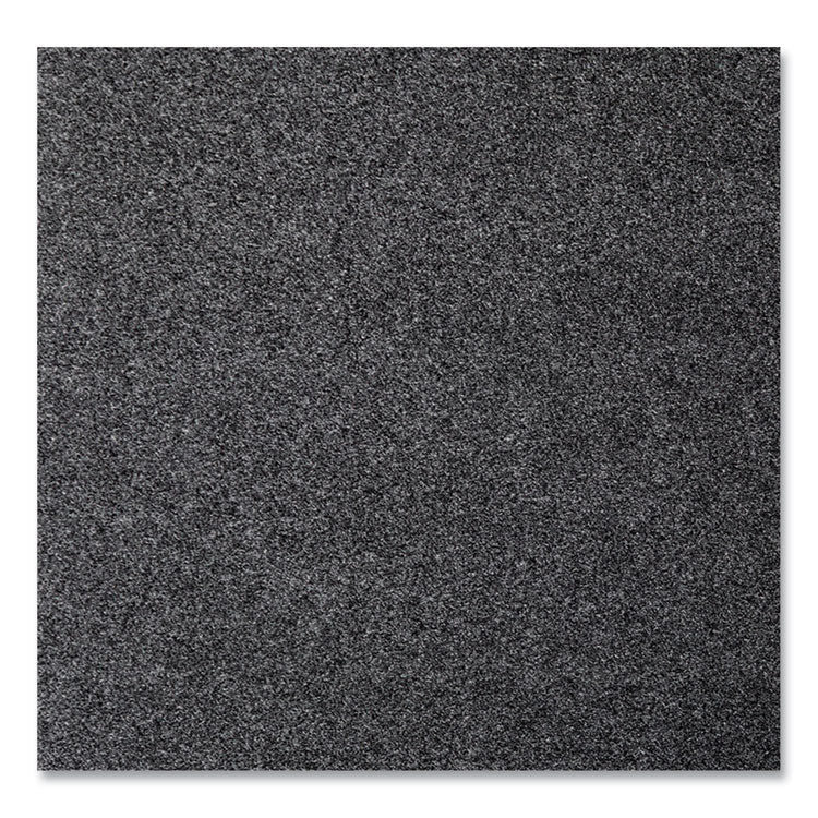 EcoStep Wiper Mat, Rectangular, Charcoal Gray Cut Pile Surface, 48" x 96"