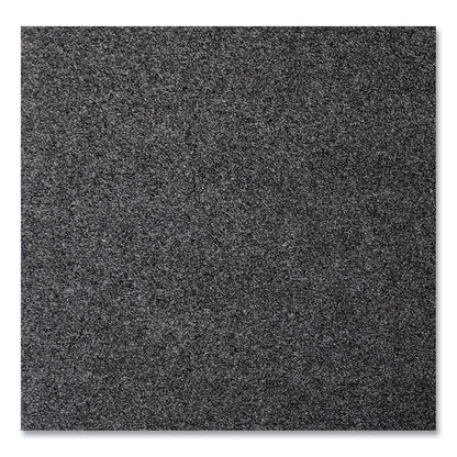 EcoStep Wiper Mat, Rectangular, Charcoal Gray Cut Pile Surface, 48" x 96"