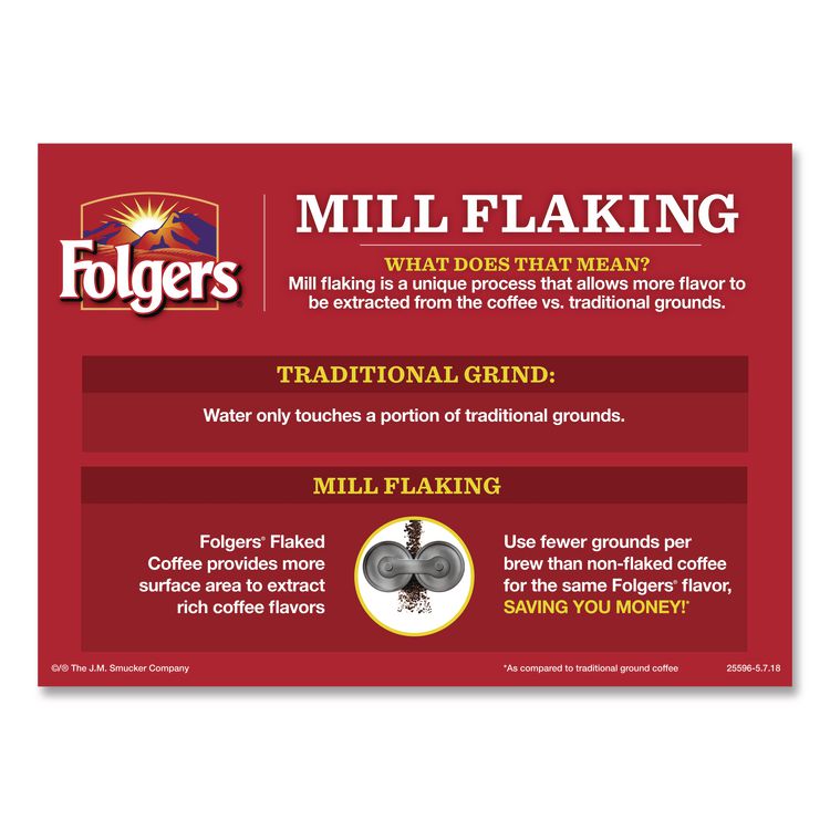 Coffee Filter Packs, Classic Roast, 0.9 oz, 10 Filters/Pack, 4 Packs/Carton
