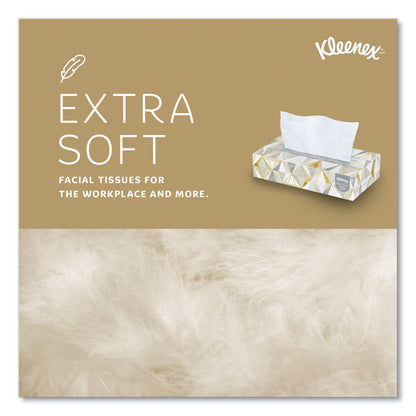White Facial Tissue for Business, 2-Ply, 125 Sheets/Box, 12 Boxes/Carton