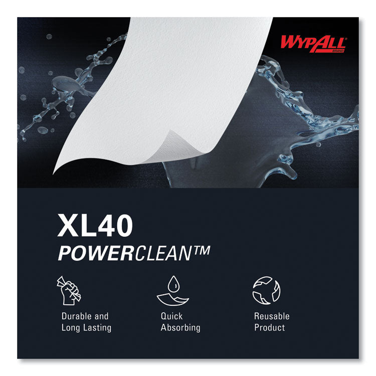 L40 Towels, Jumbo Roll, 12.5 x 12.2, White, 750/Roll