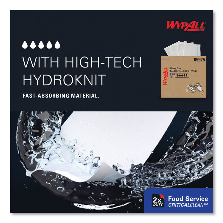 X70 Foodservice Towels, Kimfresh Antimicrobial, 12.5 x 23.5, Unscented, White, 300/Carton