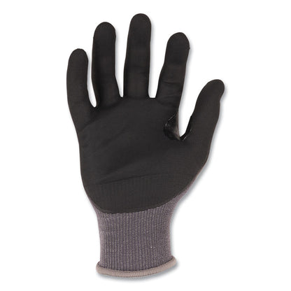 ProFlex 7043 ANSI A4 Nitrile Coated CR Gloves, EN388: 4X42D, 9" Long, 2X-Large, Gray, 12 Pairs