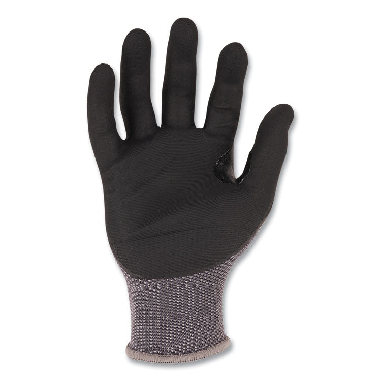 ProFlex 7043 ANSI A4 Nitrile Coated CR Gloves, EN388: 4X42D, 9" Long, 2X-Large, Gray, Pair