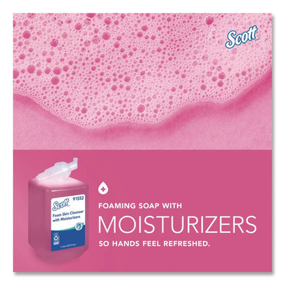 Pro Foam Skin Cleanser with Moisturizers Refill, Light Floral Scent, 1 L, 6/Carton