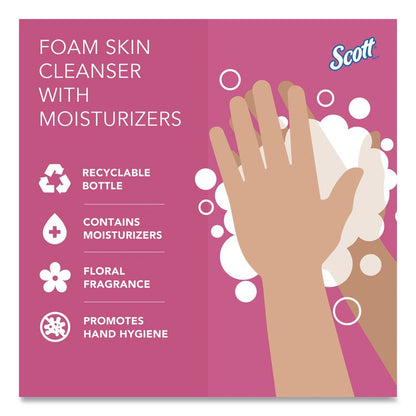 Pro Foam Skin Cleanser with Moisturizers Refill, Light Floral Scent, 1 L