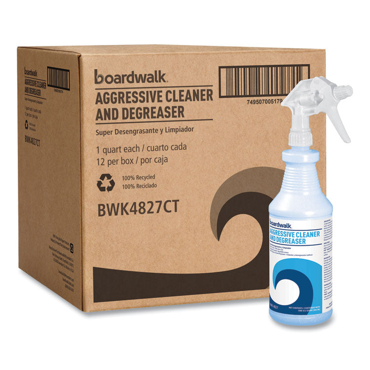 Aggressive Cleaner and Degreaser, 32 oz Bottle, 12/Carton