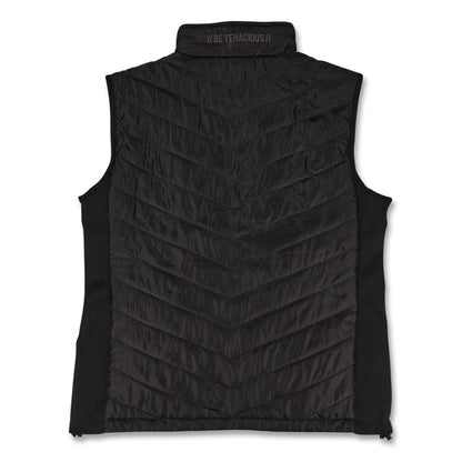 N-Ferno 6495 Rechargeable Heated Vest with Battery Power Bank, Fleece/Polyester, Large, Black