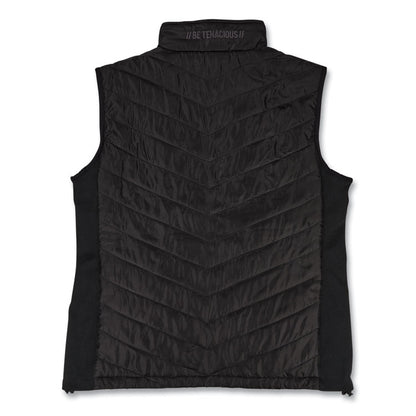 N-Ferno 6495 Rechargeable Heated Vest with Battery Power Bank, Fleece/Polyester, X-Large, Black