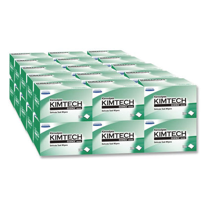 Kimwipes Delicate Task Wipers, 1-Ply, 4.4 x 8.4, Unscented, White, 286/Box, 30 Boxes/Carton