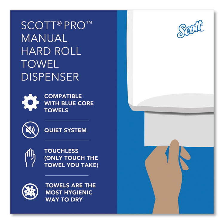 Pro Mod Manual Hard Roll Towel Dispenser, 12.66 x 9.18 x 16.44, Smoke