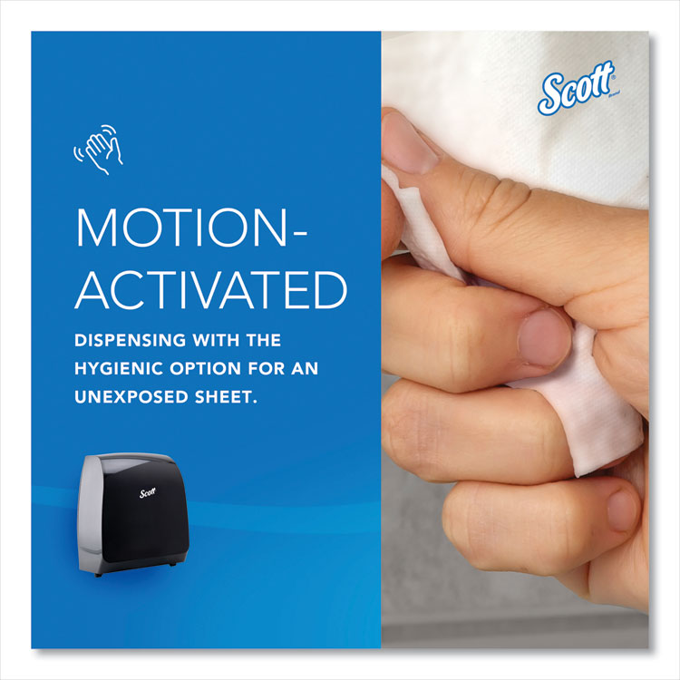 Pro Electronic Hard Roll Towel Dispenser, 12.66 x 9.18 x 16.44, Smoke