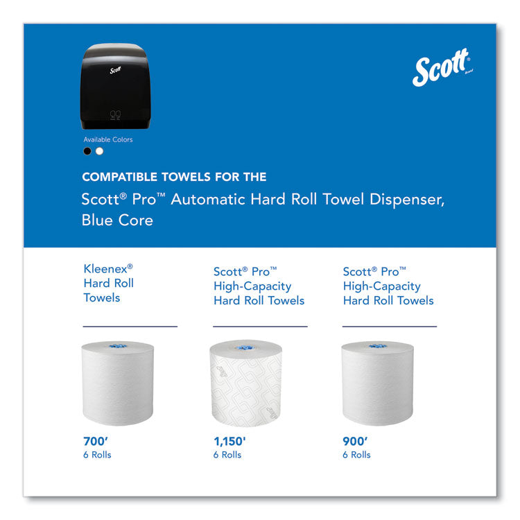 Pro Electronic Hard Roll Towel Dispenser, 12.66 x 9.18 x 16.44, Smoke