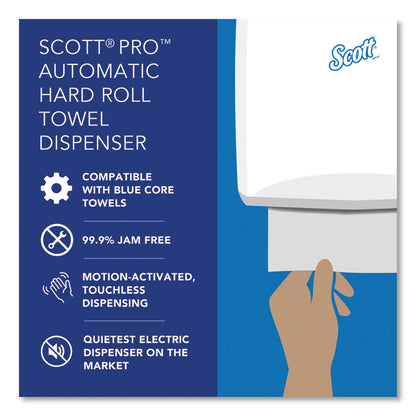 Pro Electronic Hard Roll Towel Dispenser, 12.66 x 9.18 x 16.44, Smoke