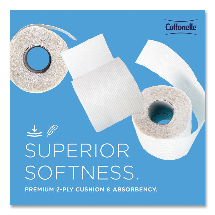 Two-Ply Bathroom Tissue, Septic Safe, White, 451 Sheets/Roll, 20 Rolls/Carton