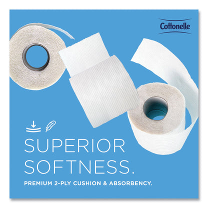 Two-Ply Bathroom Tissue, Septic Safe, White, 451 Sheets/Roll, 20 Rolls/Carton