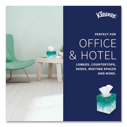 Professional Facial Tissue, Pop-Up Box, 2-Ply, White, 90 Sheets/Box