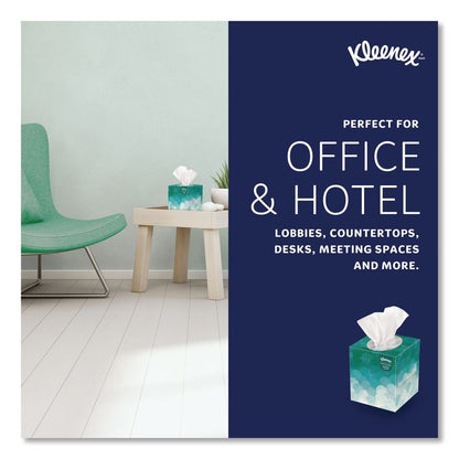 Professional Facial Tissue, Pop-Up Box, 2-Ply, White, 90 Sheets/Box, 36 Boxes/Carton