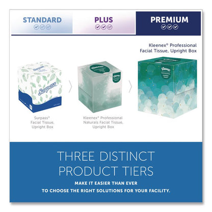 Professional Facial Tissue, Pop-Up Box, 2-Ply, White, 90 Sheets/Box, 36 Boxes/Carton