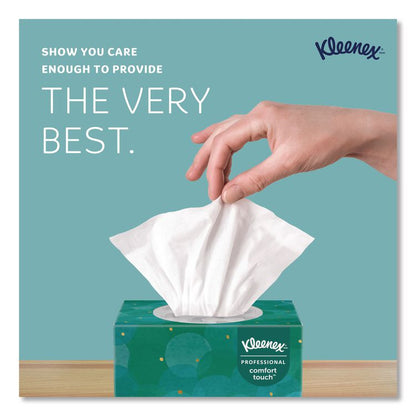 Professional Facial Tissue, Pop-Up Box, 2-Ply, 90 Sheets/Box, 6 Boxes/Pack, 6 Packs/Carton