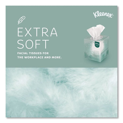 Naturals Facial Tissue for Business, BOUTIQUE POP-UP Box, 2-Ply, White, 90 Sheets/Box, 36 Boxes/Carton