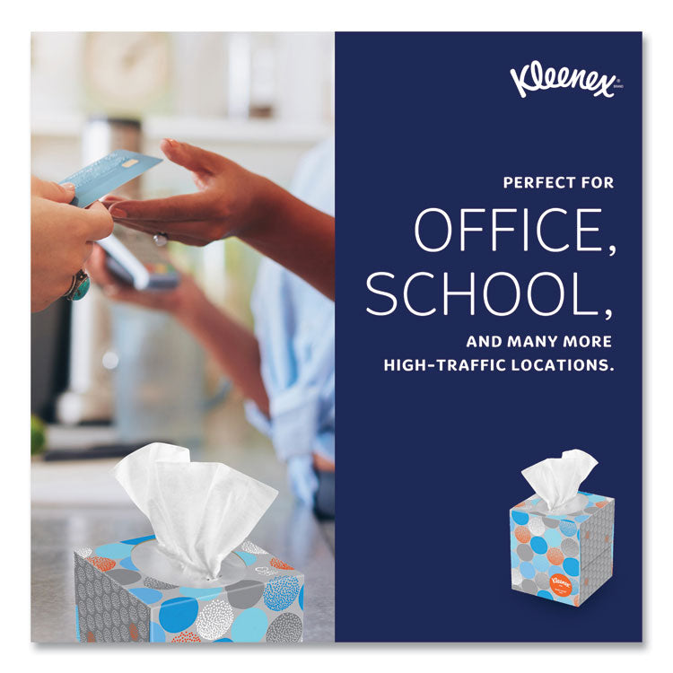 Boutique Anti-Viral Facial Tissue, Pop-Up Box, 3-Ply, White, 55 Sheets/Box, 3 Boxes/Pack