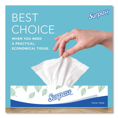 Facial Tissue for Business, 2-Ply, White, 125 Sheets/Box, 60 Boxes/Carton