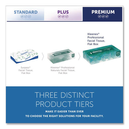 White Facial Tissue for Business, Pop-Up Box, 2-Ply, 100 Sheets/Box, 36 Boxes/Carton