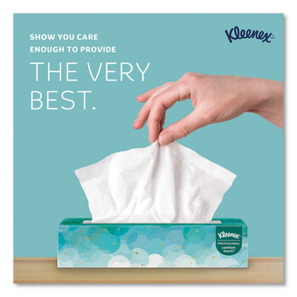 White Facial Tissue for Business, Pop-Up Box, 2-Ply, 100 Sheets/Box