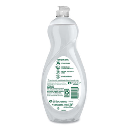 Pure + Clear Dishwashing Liquid, Spring Fresh Scent, 32.5 oz Bottle, 9/Carton