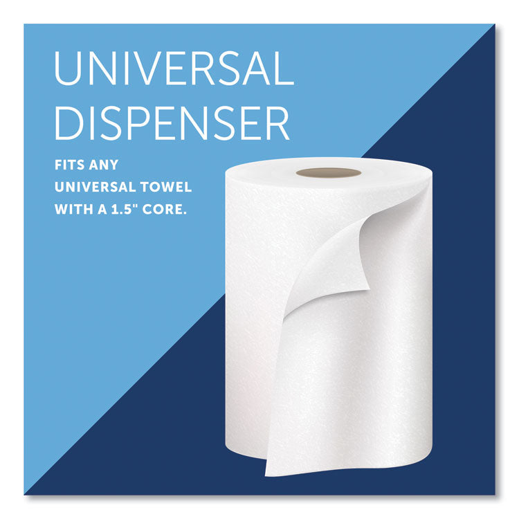 Omni Roll Towel Dispenser, 10.5 x 10 x 10, Smoke Gray