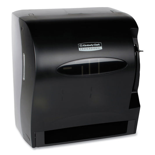 Lev-R-Matic Roll Towel Dispenser, 13.75 x 9.25 x 11.75, Smoke