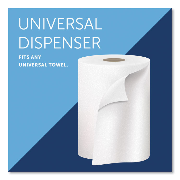 Lev-R-Matic Roll Towel Dispenser, 13.75 x 9.25 x 11.75, Smoke