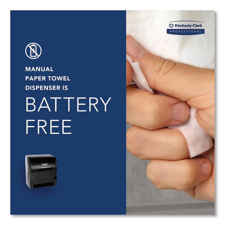 Lev-R-Matic Roll Towel Dispenser, 13.75 x 9.25 x 11.75, Smoke