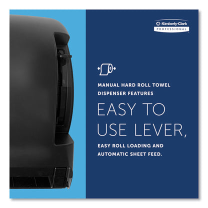 Lev-R-Matic Roll Towel Dispenser, 13.75 x 9.25 x 11.75, Smoke