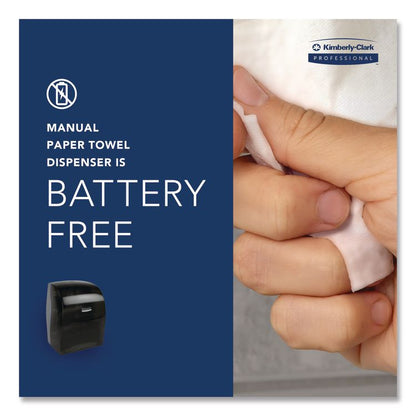 Sanitouch Hard Roll Towel Dispenser, For 1.5" Core, 12.63 x 10.2 x 16.13, Smoke
