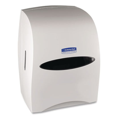 Sanitouch Hard Roll Towel Dispenser, For 1.5" Core, 12.63 x 10.2 x 16.13, White